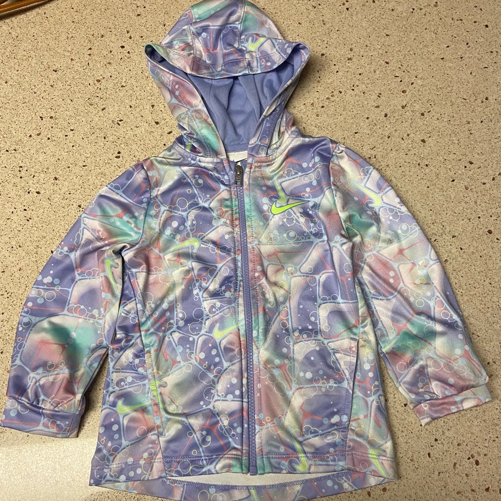 Nike Pastel Patterned Hooded Jacket